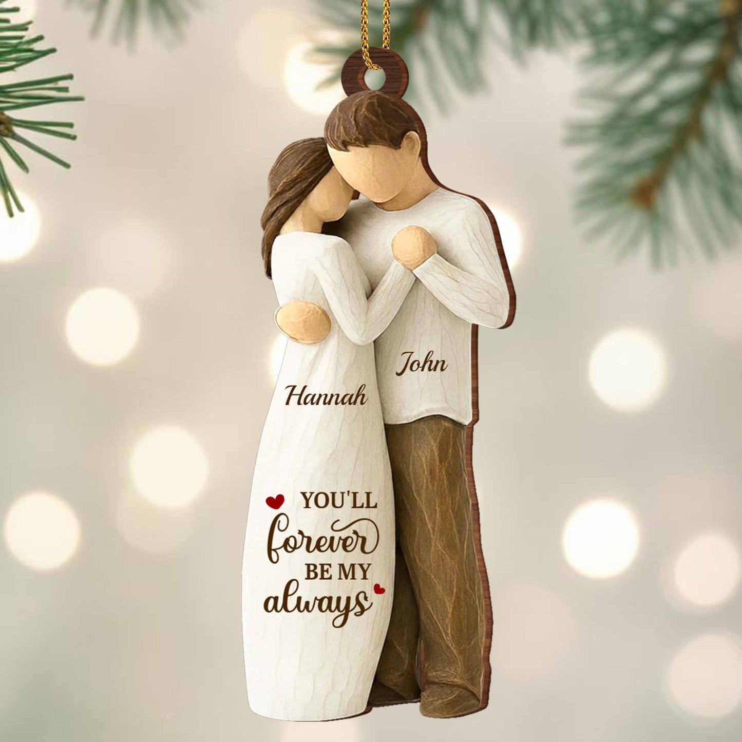 You'll Forever Be My Always, Couple Embrace