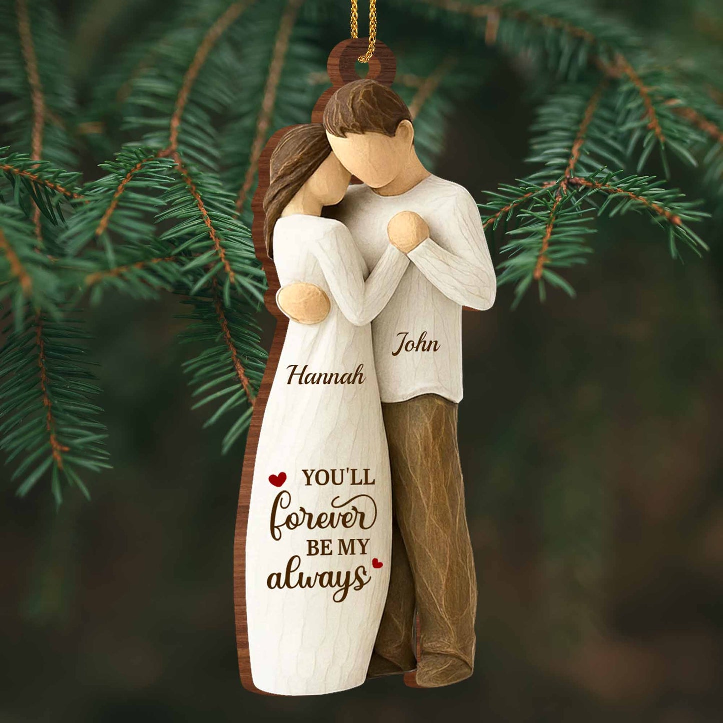 You'll Forever Be My Always, Couple Embrace