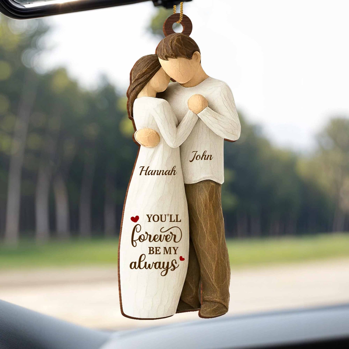 You'll Forever Be My Always, Couple Embrace