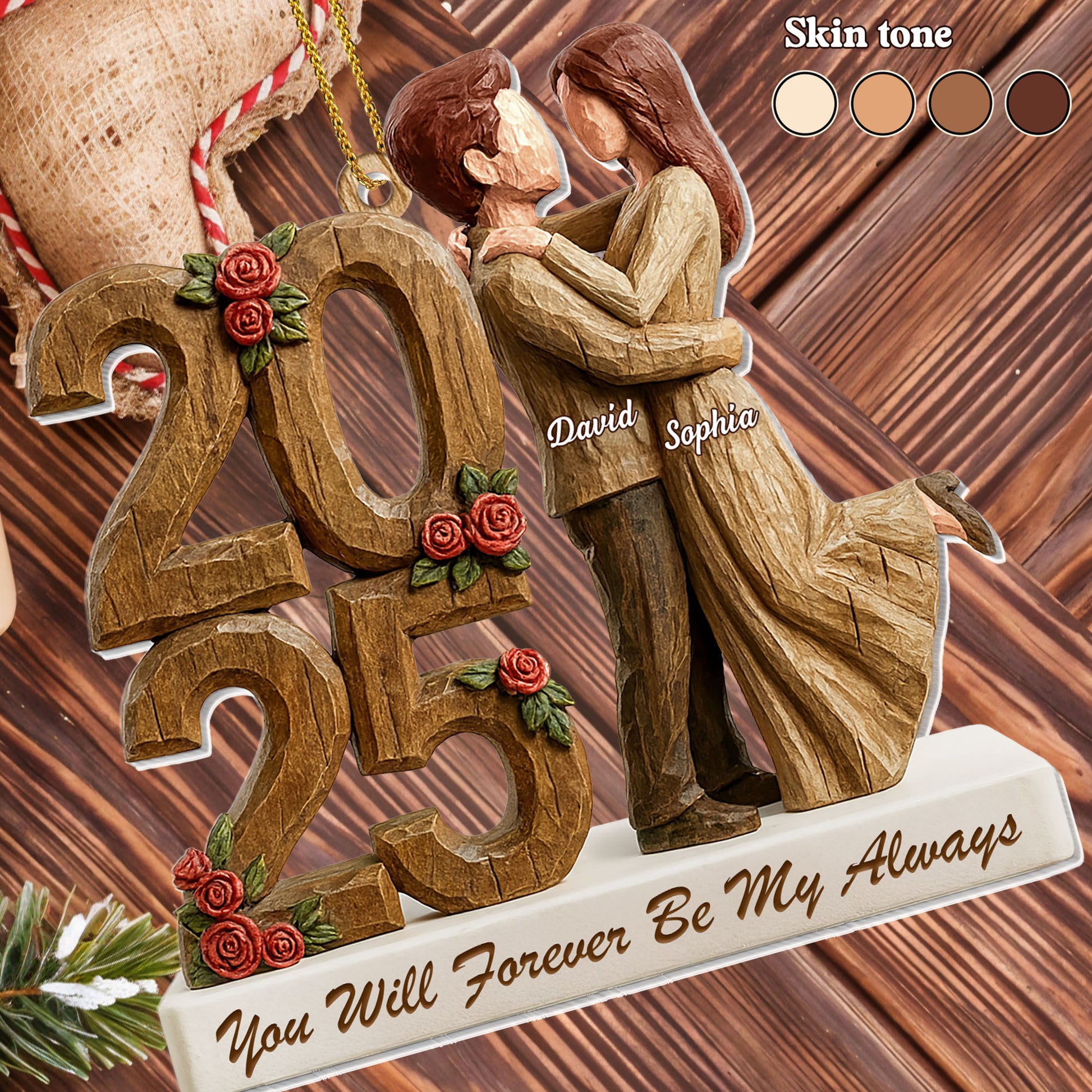 You Will Forever Be My Always, Couple Embrace