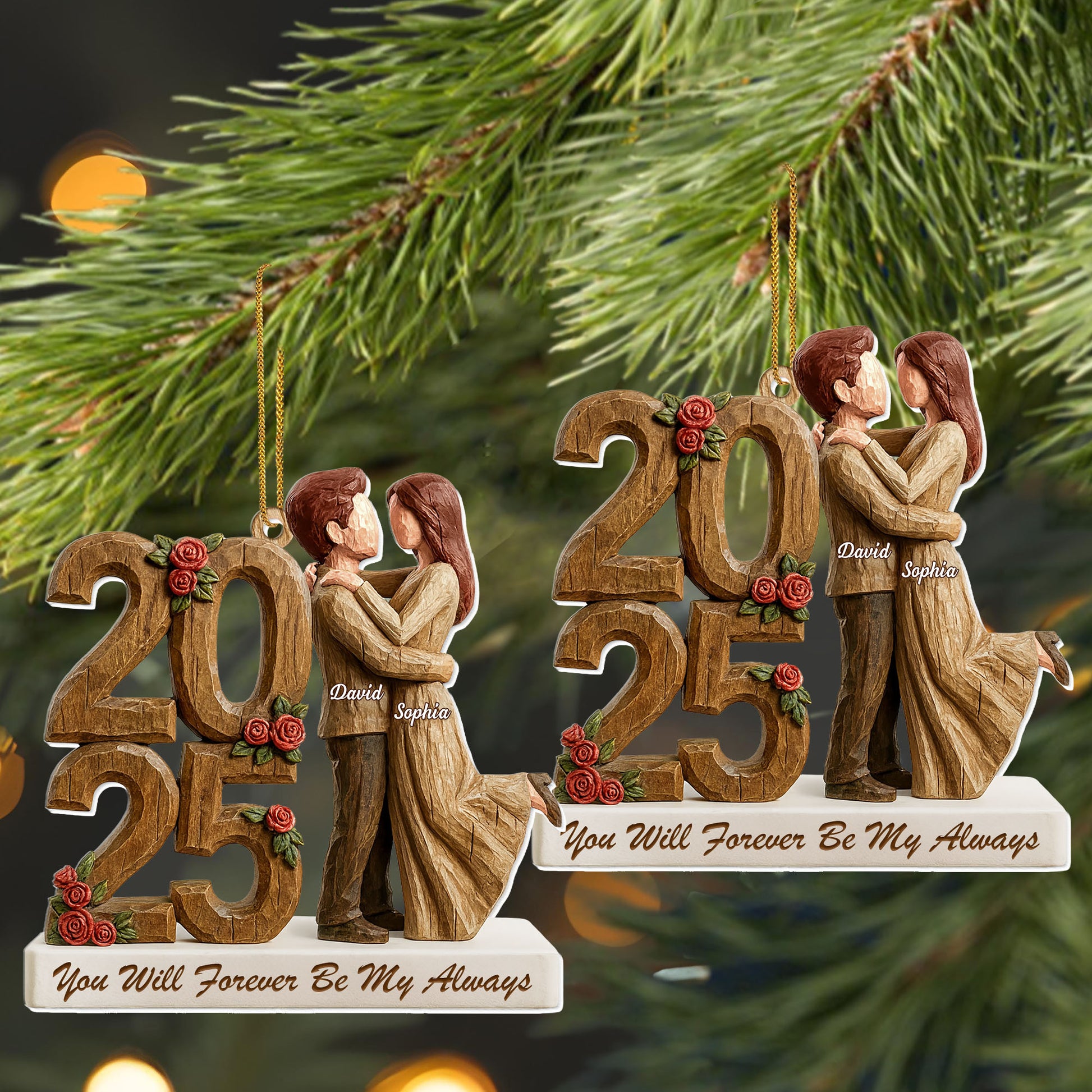 You Will Forever Be My Always, Couple Embrace