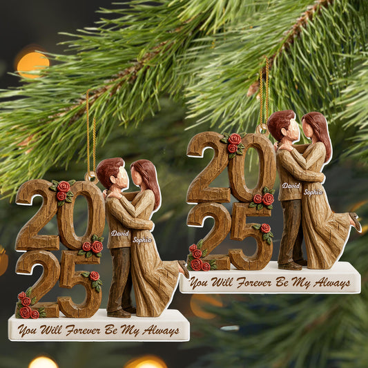 You Will Forever Be My Always, Couple Embrace