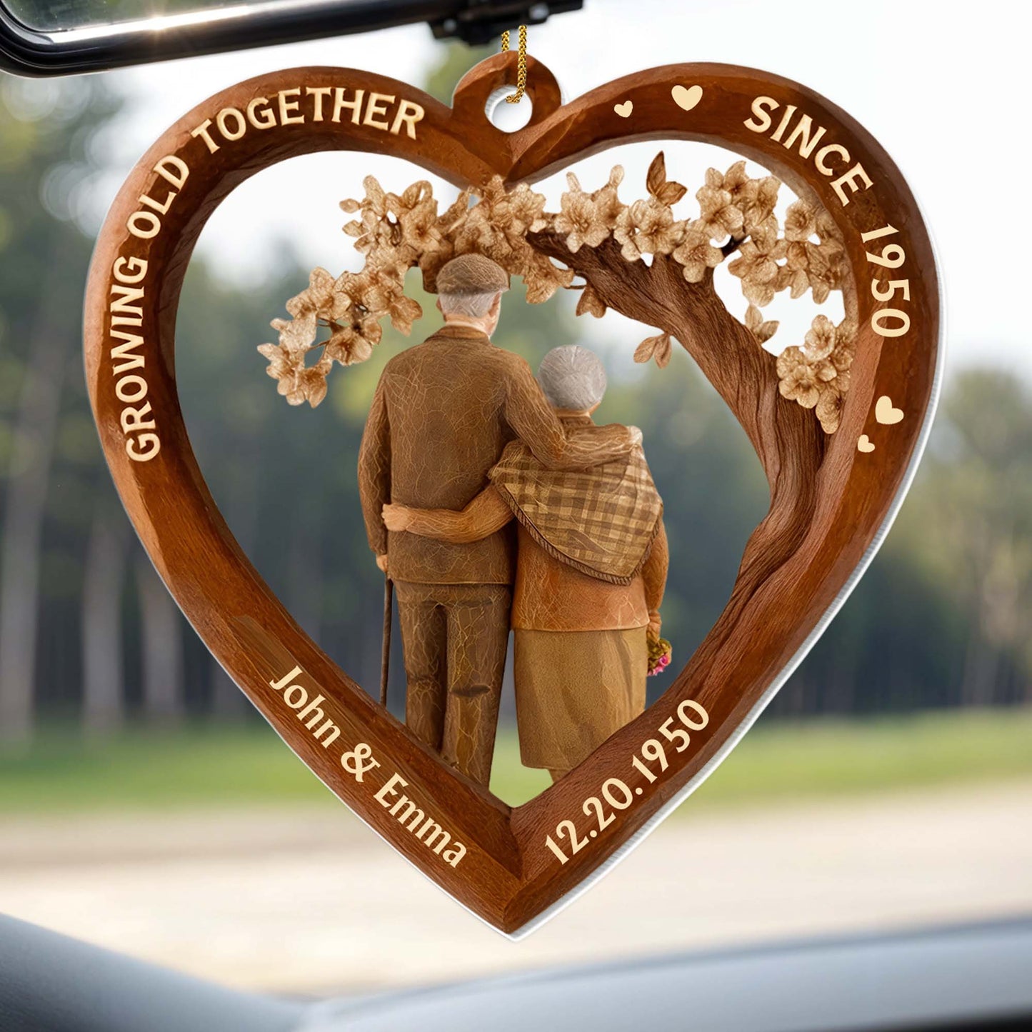 Growing Old Together, Couple In Heart