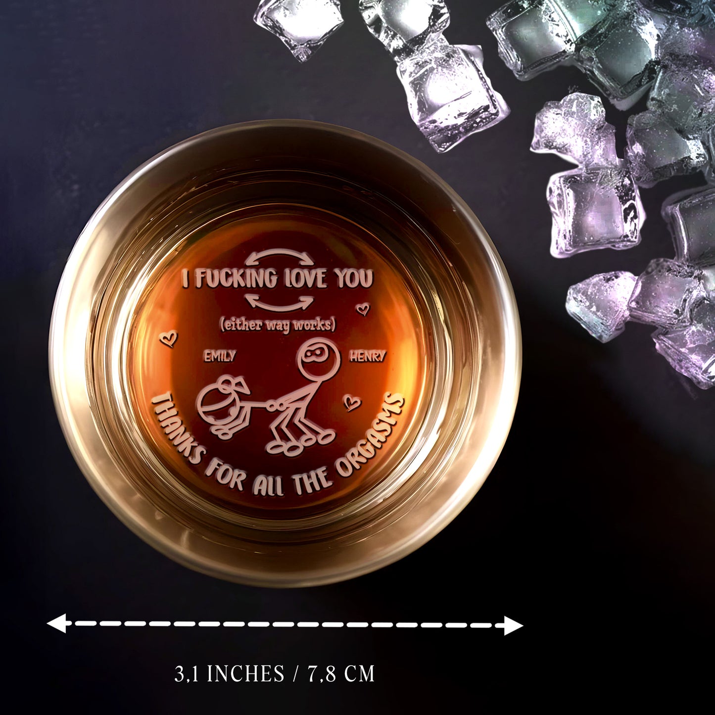 I Effing Love You, Hearts And Stick Figures