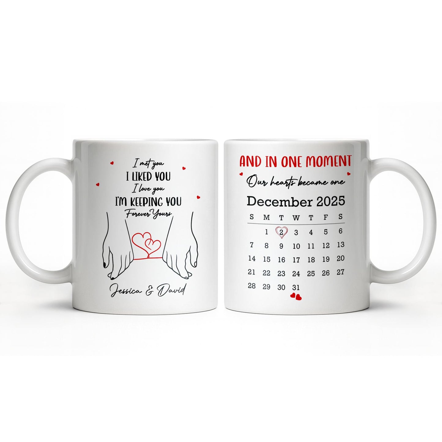 I Met You, I Liked You, Love And Holding Hands