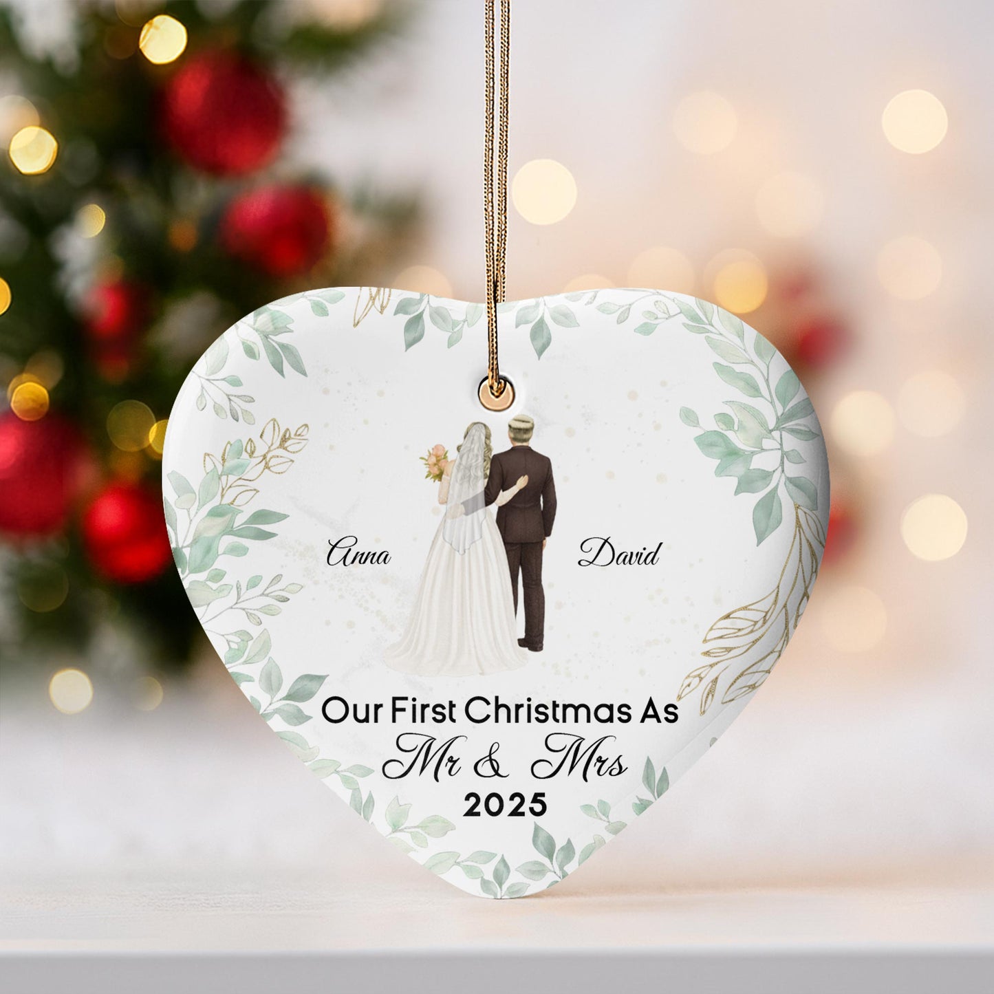 Our First Christmas As Mr & Mrs, Featuring A Couple