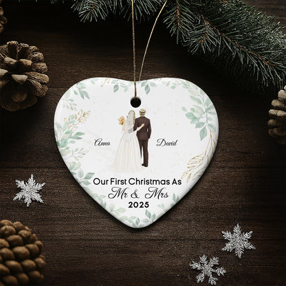 Our First Christmas As Mr & Mrs, Featuring A Couple