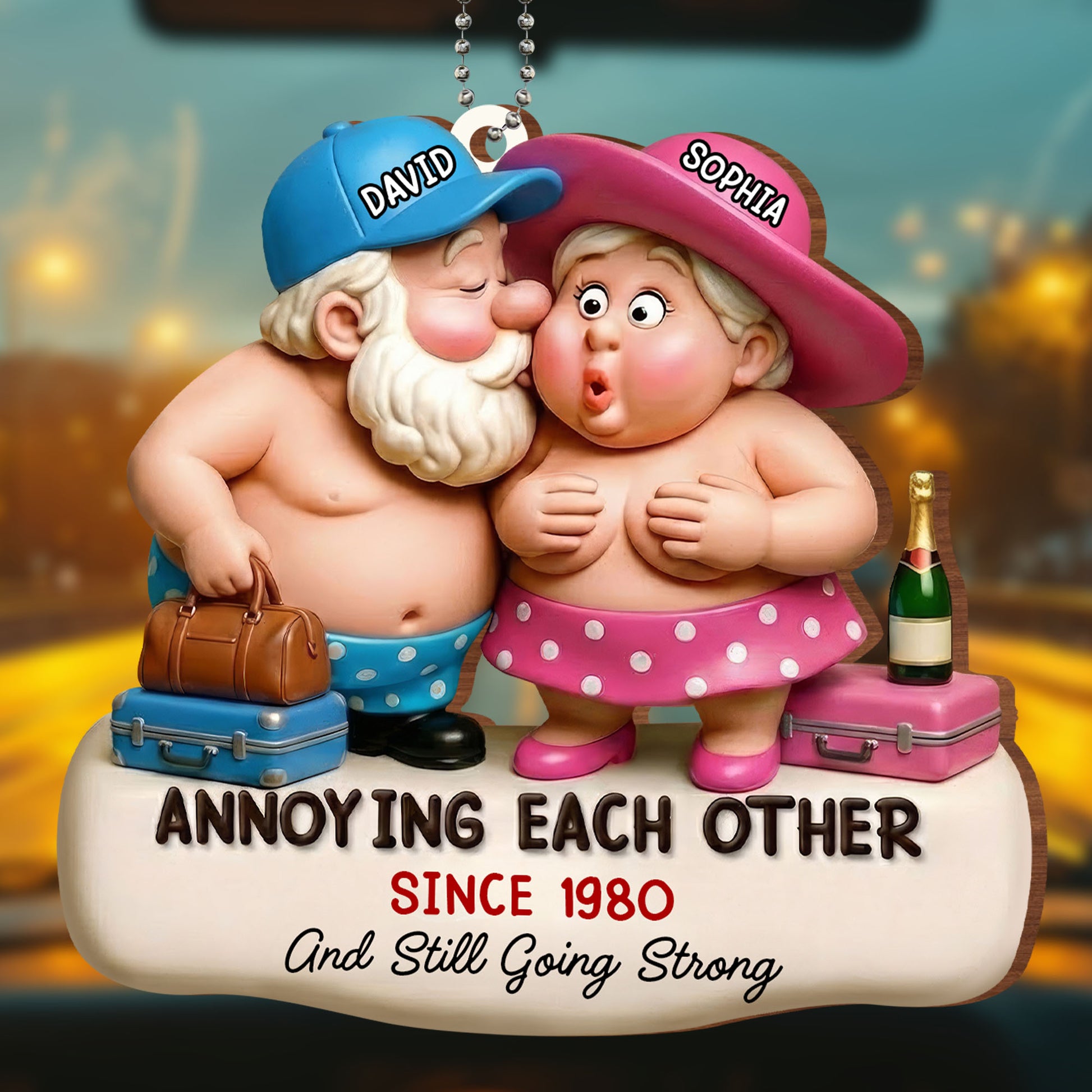 Annoying Each Other And Still Going Strong, Couple, Champagne