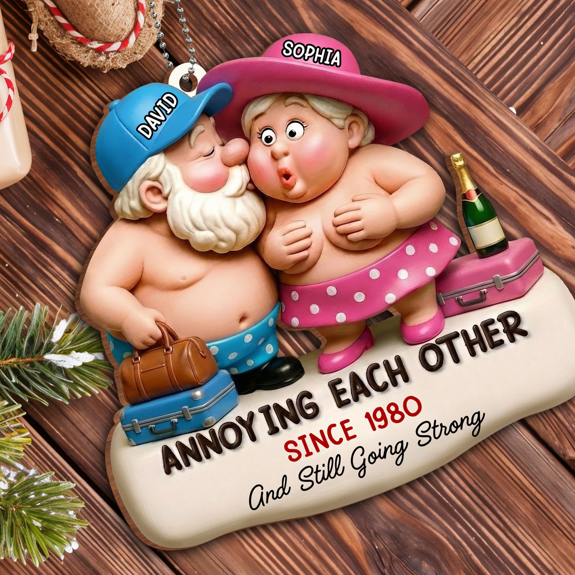 Annoying Each Other And Still Going Strong, Couple, Champagne