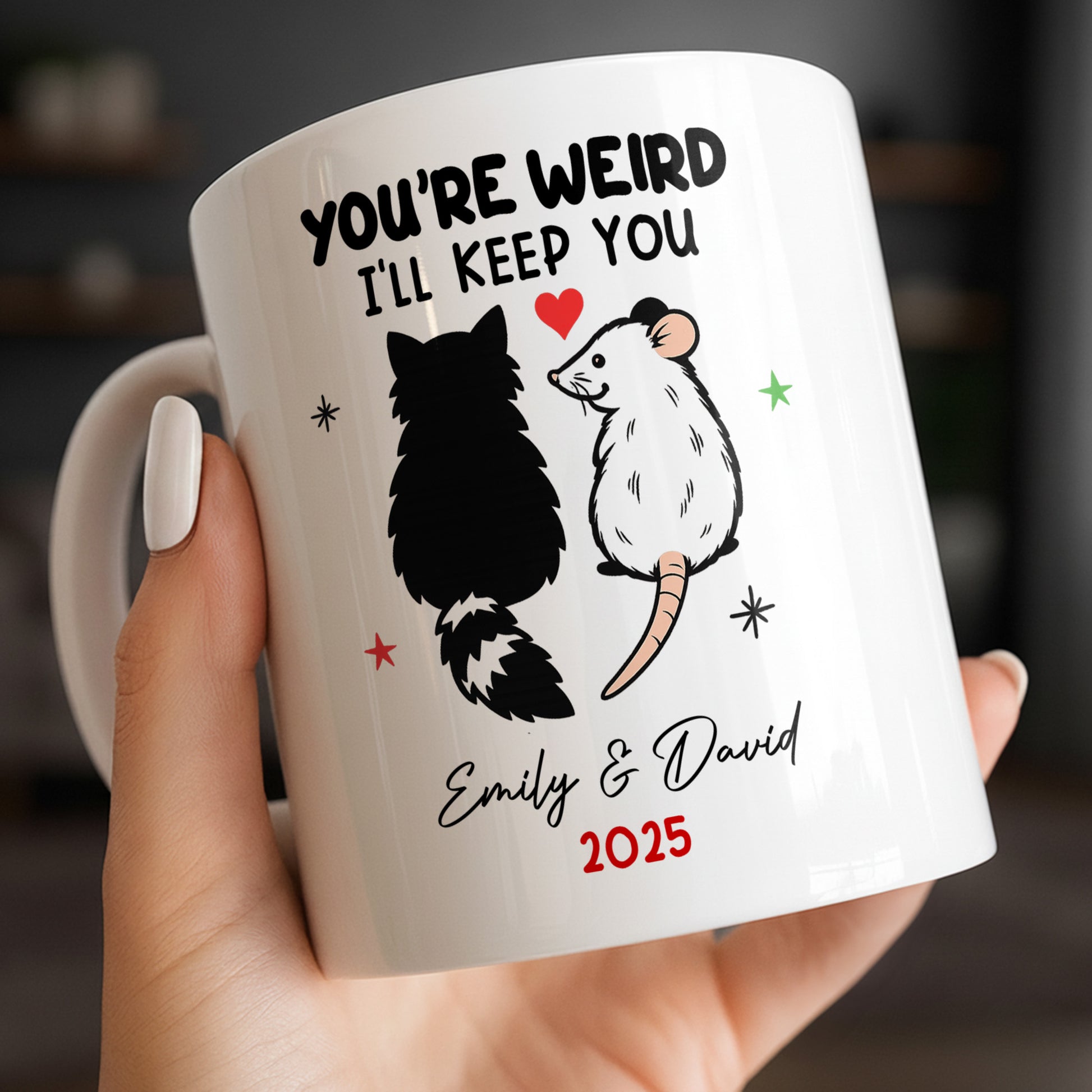 You're Weird I'll Keep You Cat And Rat