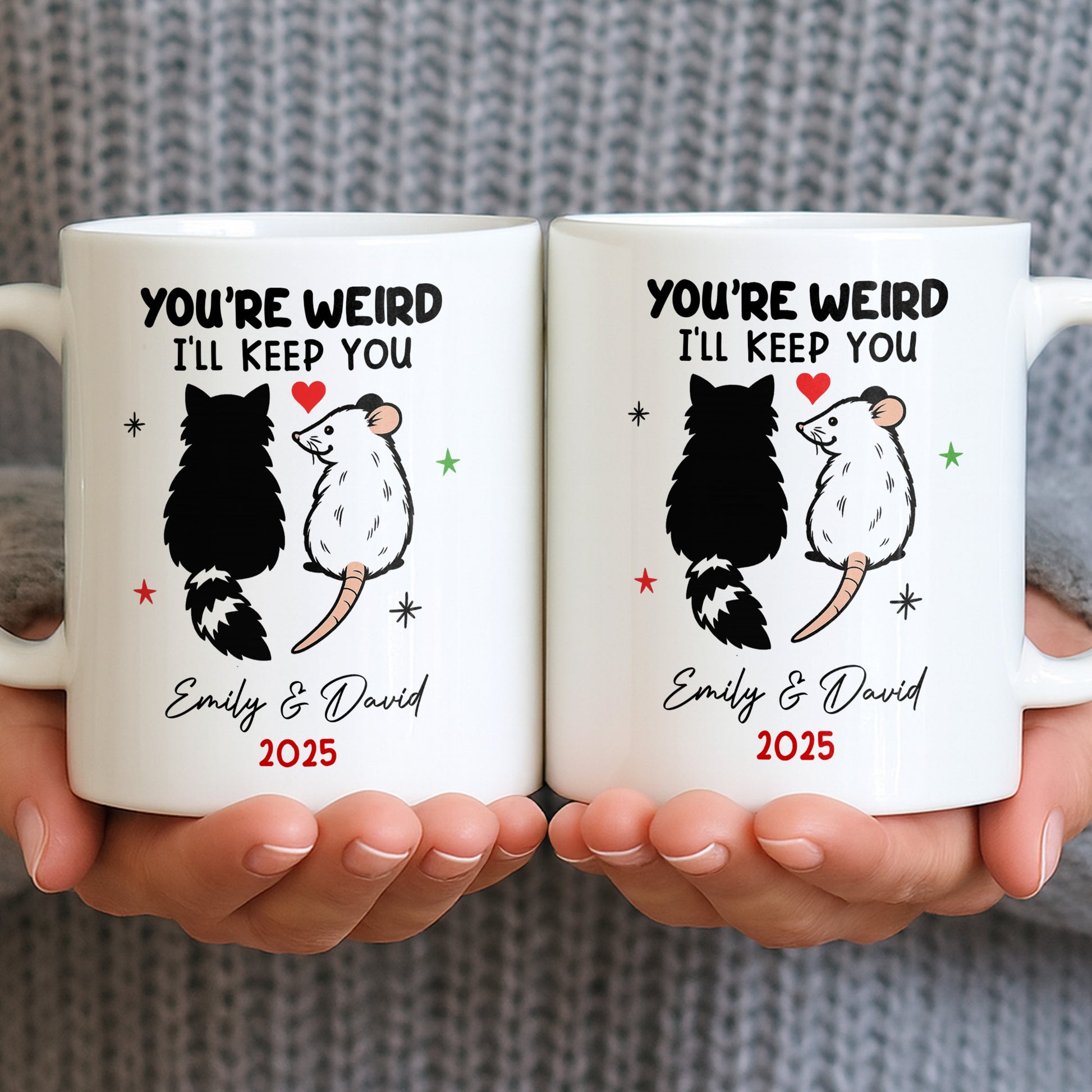 You're Weird I'll Keep You Cat And Rat