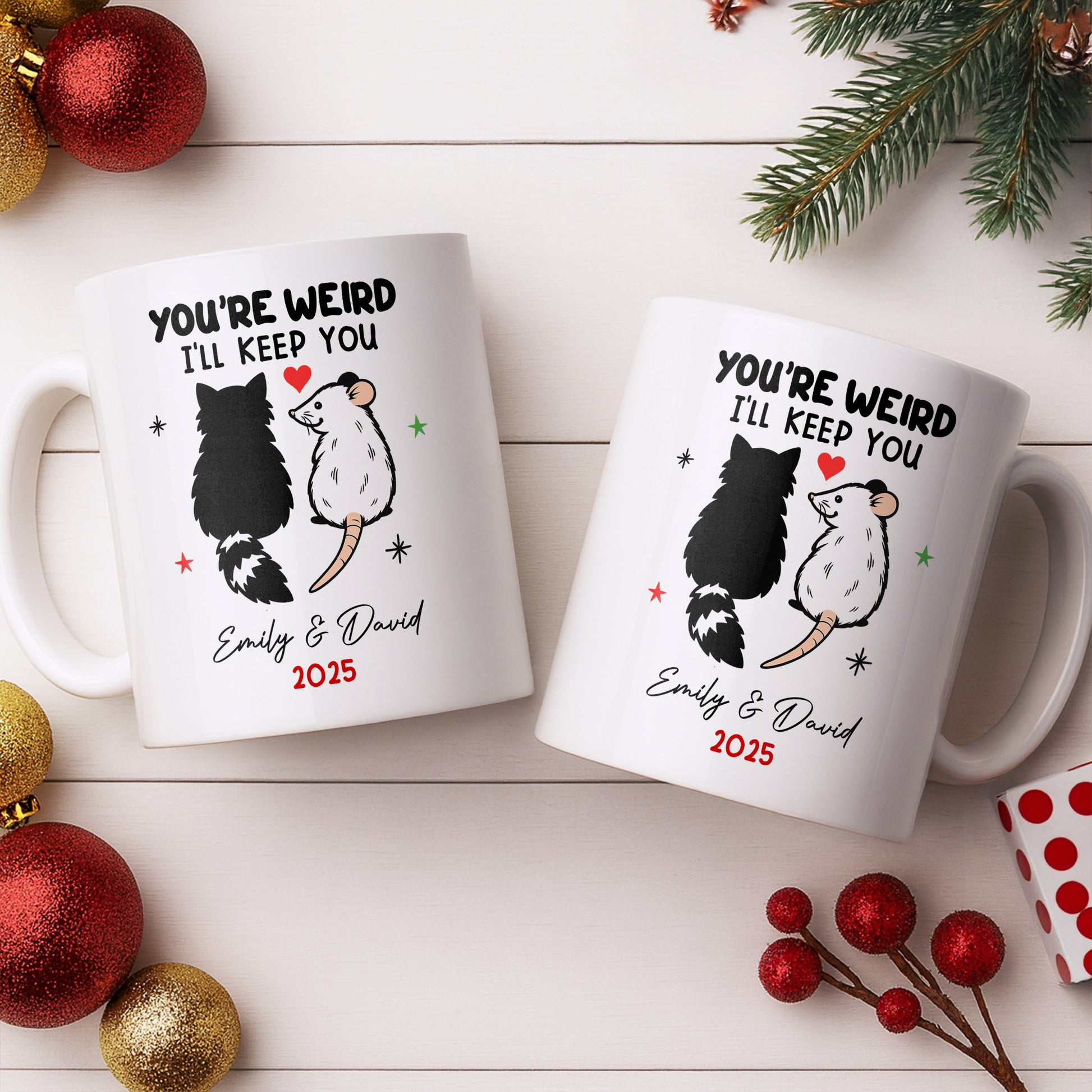 You're Weird I'll Keep You Cat And Rat