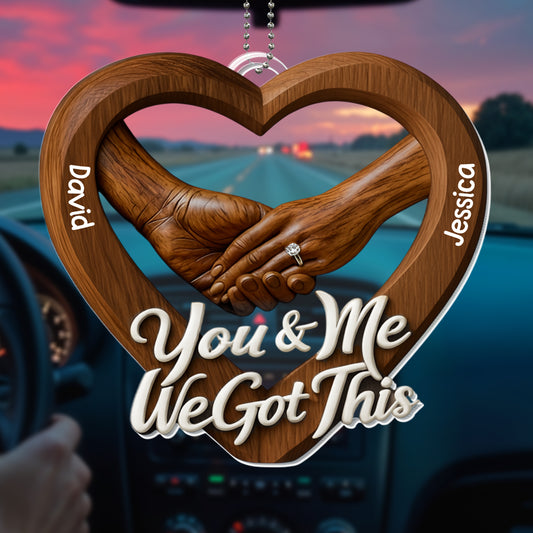 You & Me We Got This, Heart and Hands Design