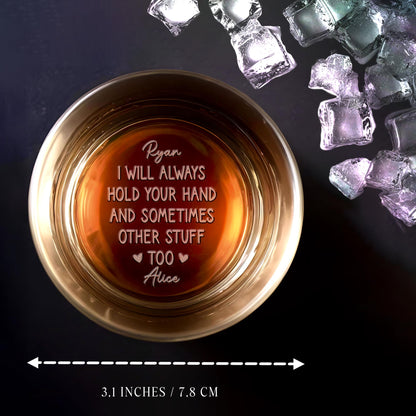 I Will Always Hold Your Hand, Engraved Text