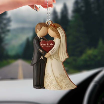 You & Me We Got This Couple Ornament