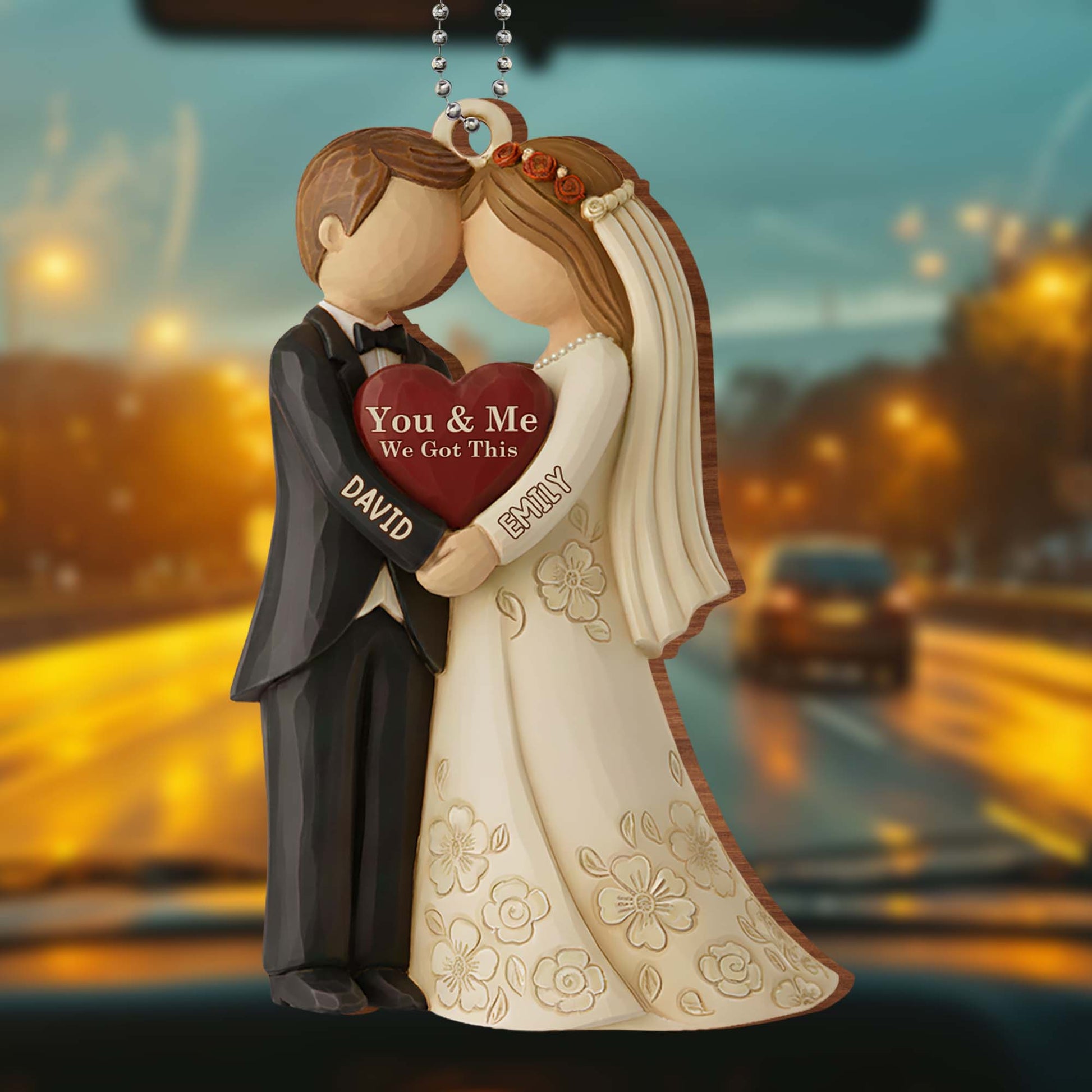 You & Me We Got This Couple Ornament