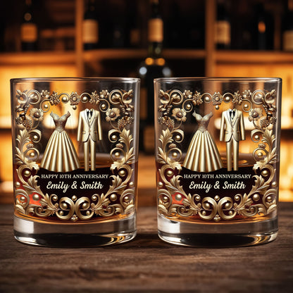 Celebrate Special Milestone, Wedding Dress And Suit