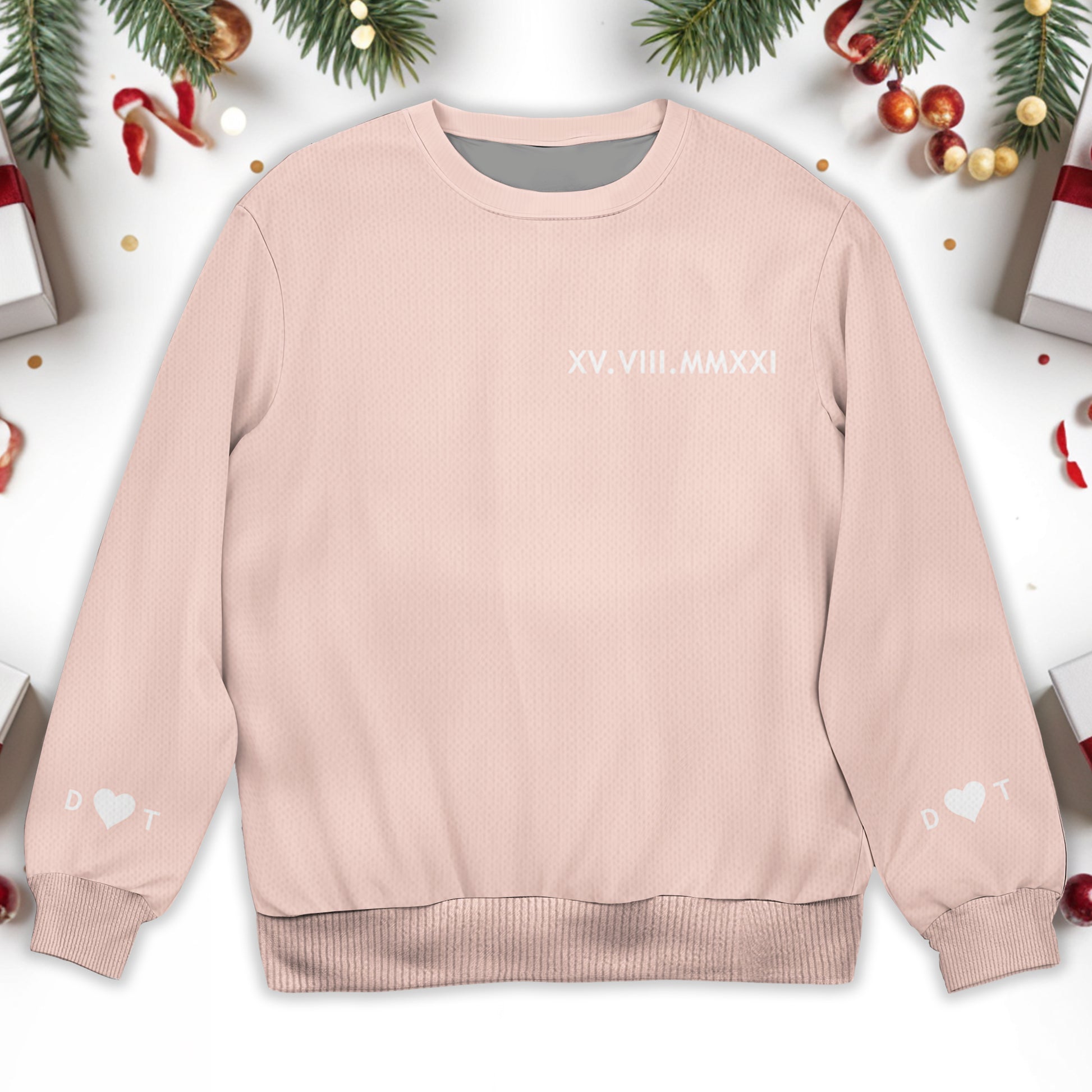 Forever In Love Together Since Sweatshirt With Hearts