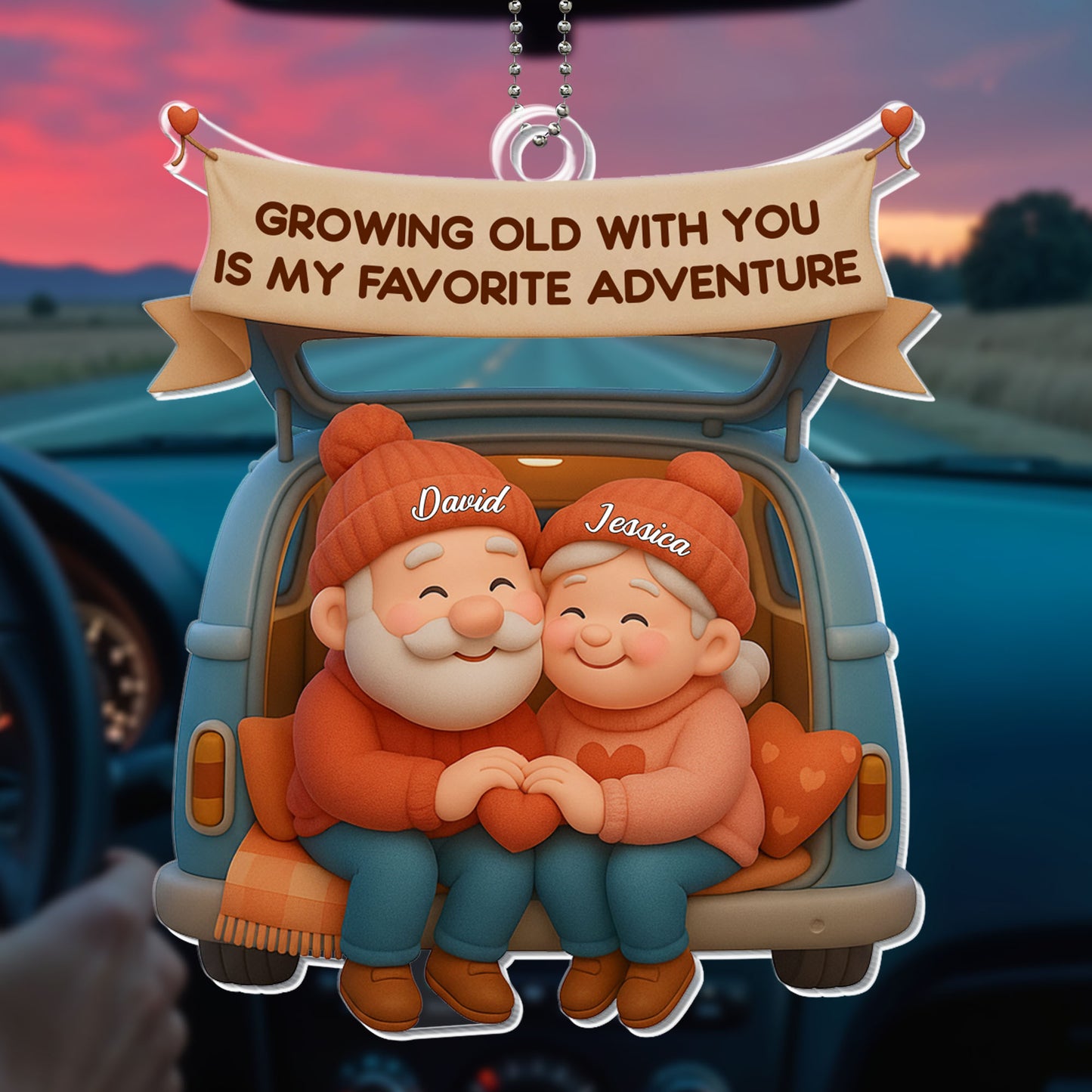 Growing Old With You, Favorite Adventure, Couple In Car