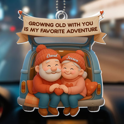 Growing Old With You, Favorite Adventure, Couple In Car