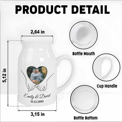Capture Your Precious Moments On Heart Design Vase