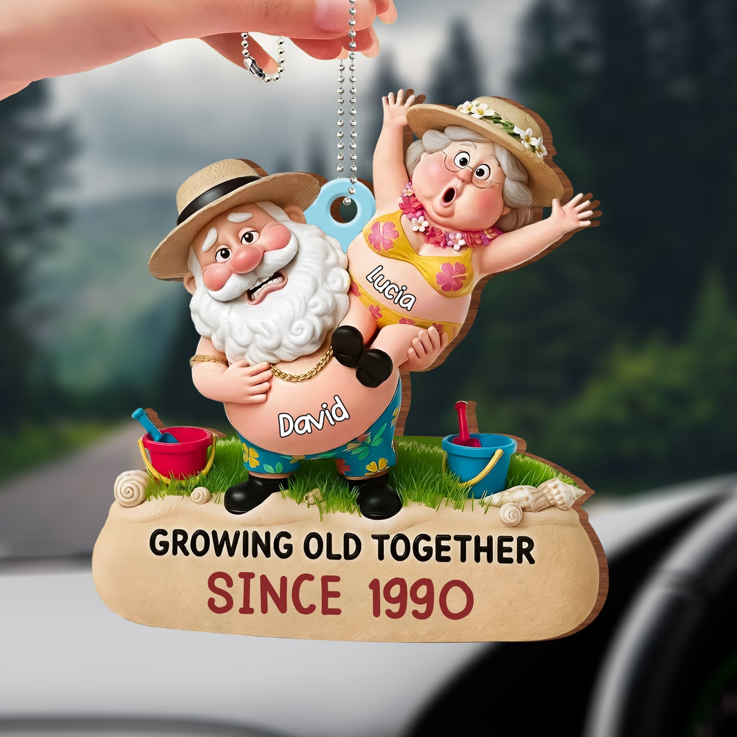 Growing Old Together, Beachwear And Straw Hats