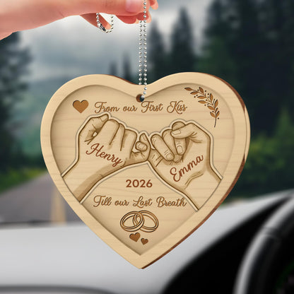 From Our First Kiss Till Our Last Breath, Holding Hands, Heart, Wedding Rings