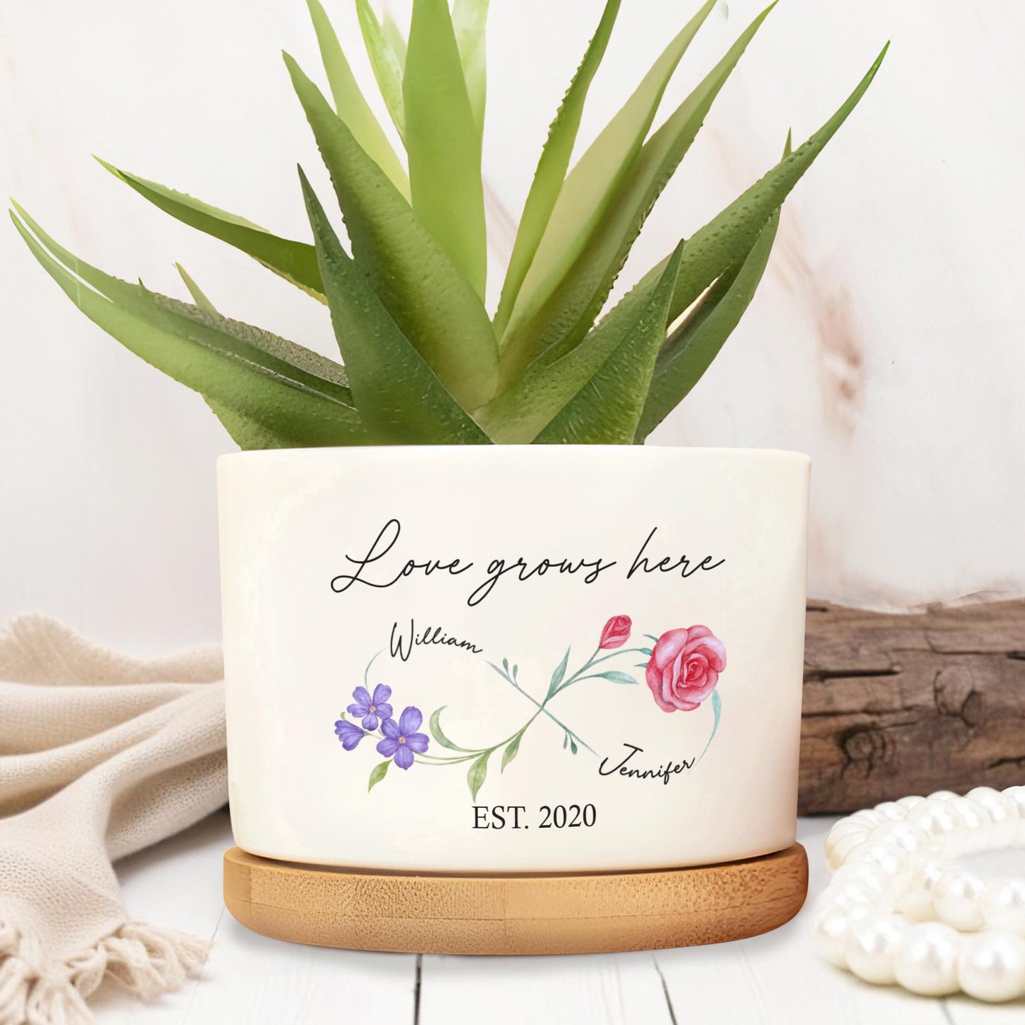 Love Grows Here, Beautiful Floral Design