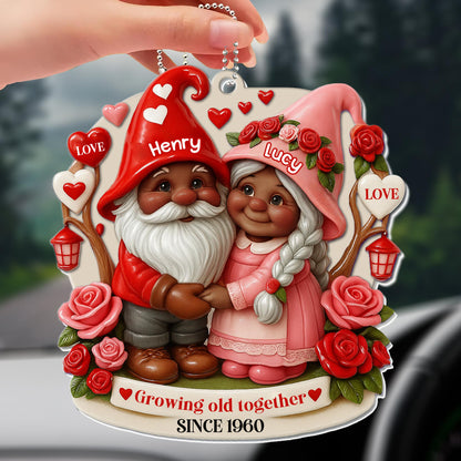 Growing Old Together With Gnomes And Roses