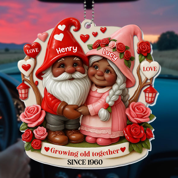 Growing Old Together With Gnomes And Roses