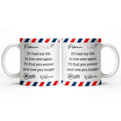 Find You Sooner And Love You Longer With Mail Envelope And Star