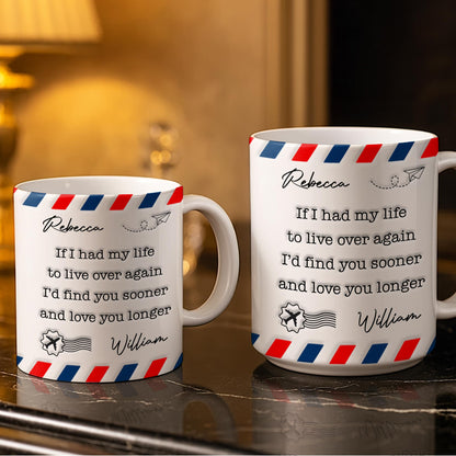 Find You Sooner And Love You Longer With Mail Envelope And Star