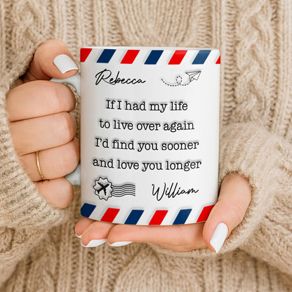 Find You Sooner And Love You Longer With Mail Envelope And Star