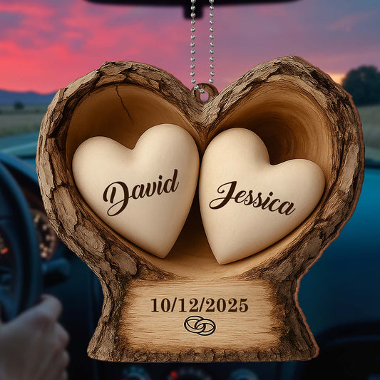 Capture Special Moments With Our Heart Wood Ornament