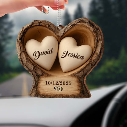 Capture Special Moments With Our Heart Wood Ornament