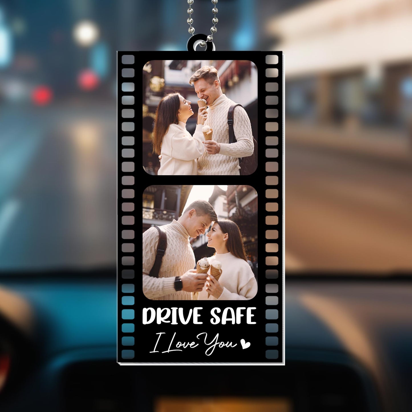 Drive Safe I Love You, Film Strip Design