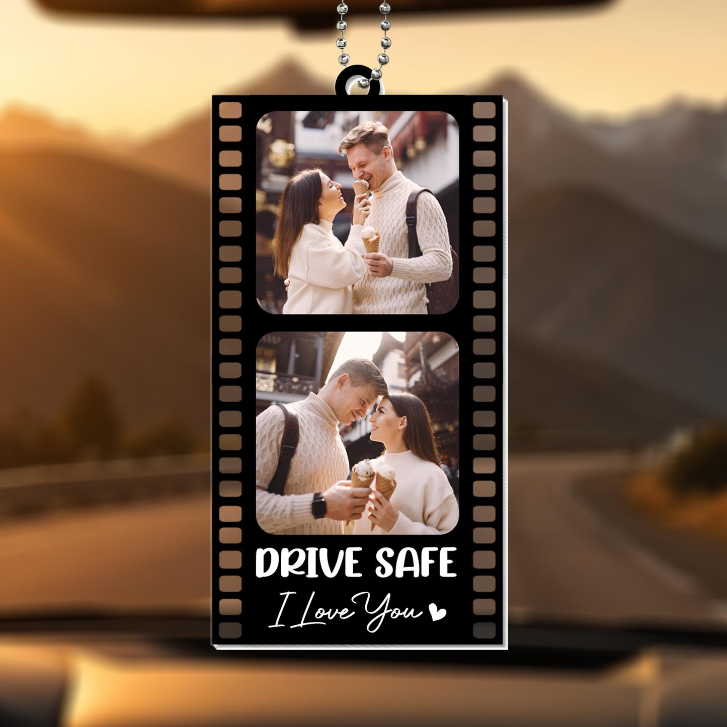 Drive Safe I Love You, Film Strip Design