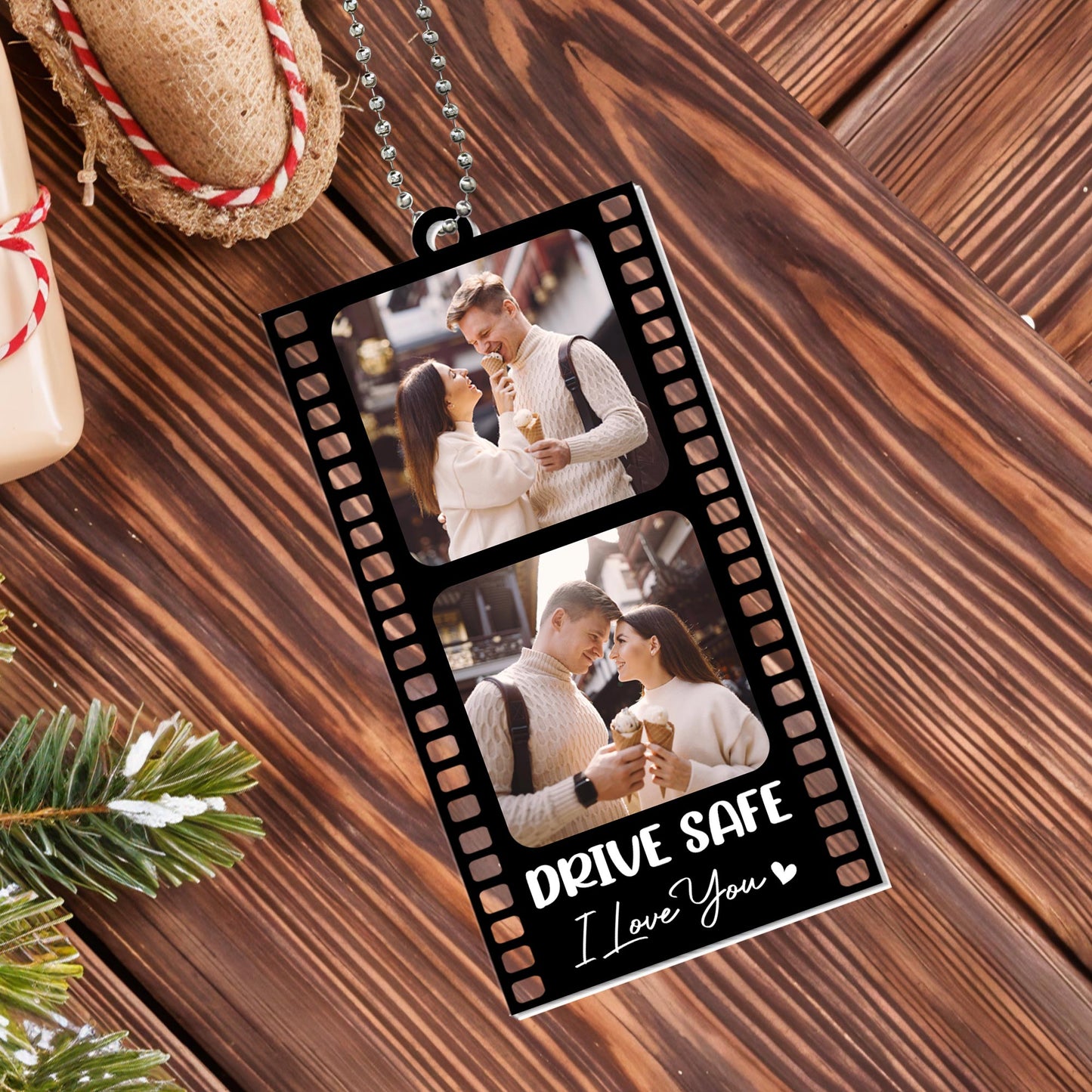 Drive Safe I Love You, Film Strip Design