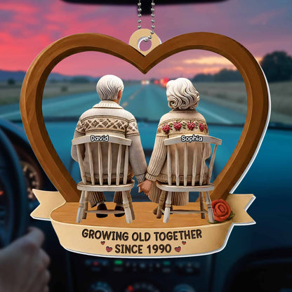Growing Old Together With Heart and Roses