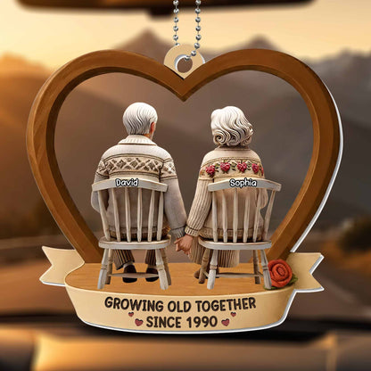 Growing Old Together With Heart and Roses