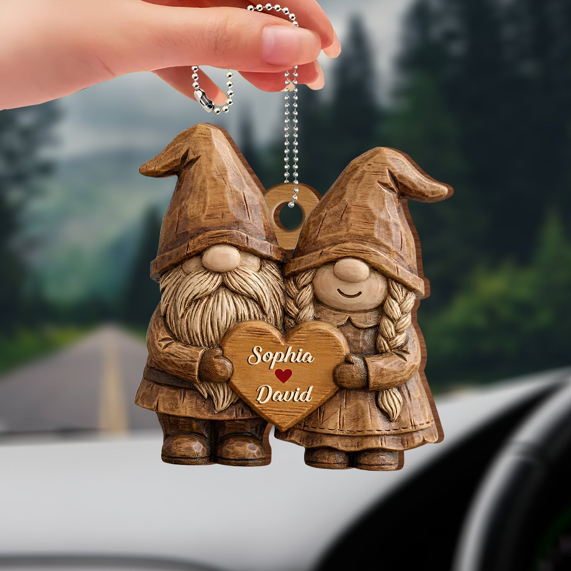 Celebrate Love With Personalized Wooden Gnomes
