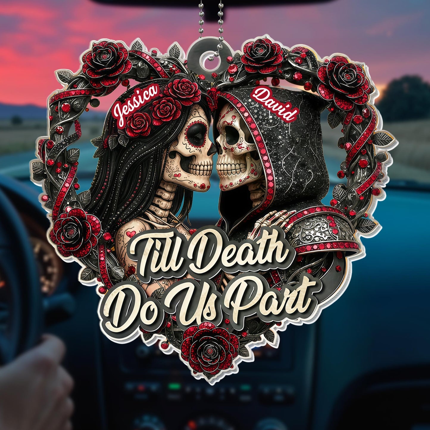 Till Death Do Us Part Sugar Skulls And Roses