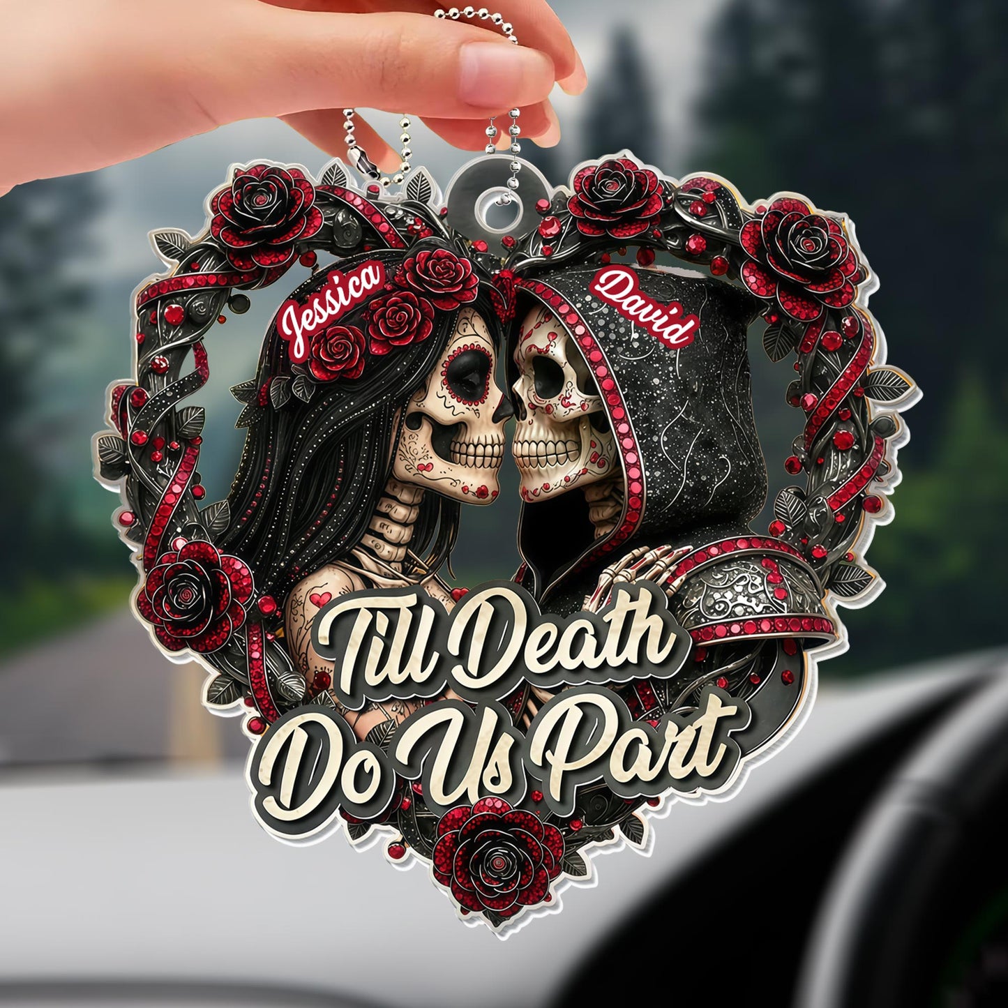 Till Death Do Us Part Sugar Skulls And Roses