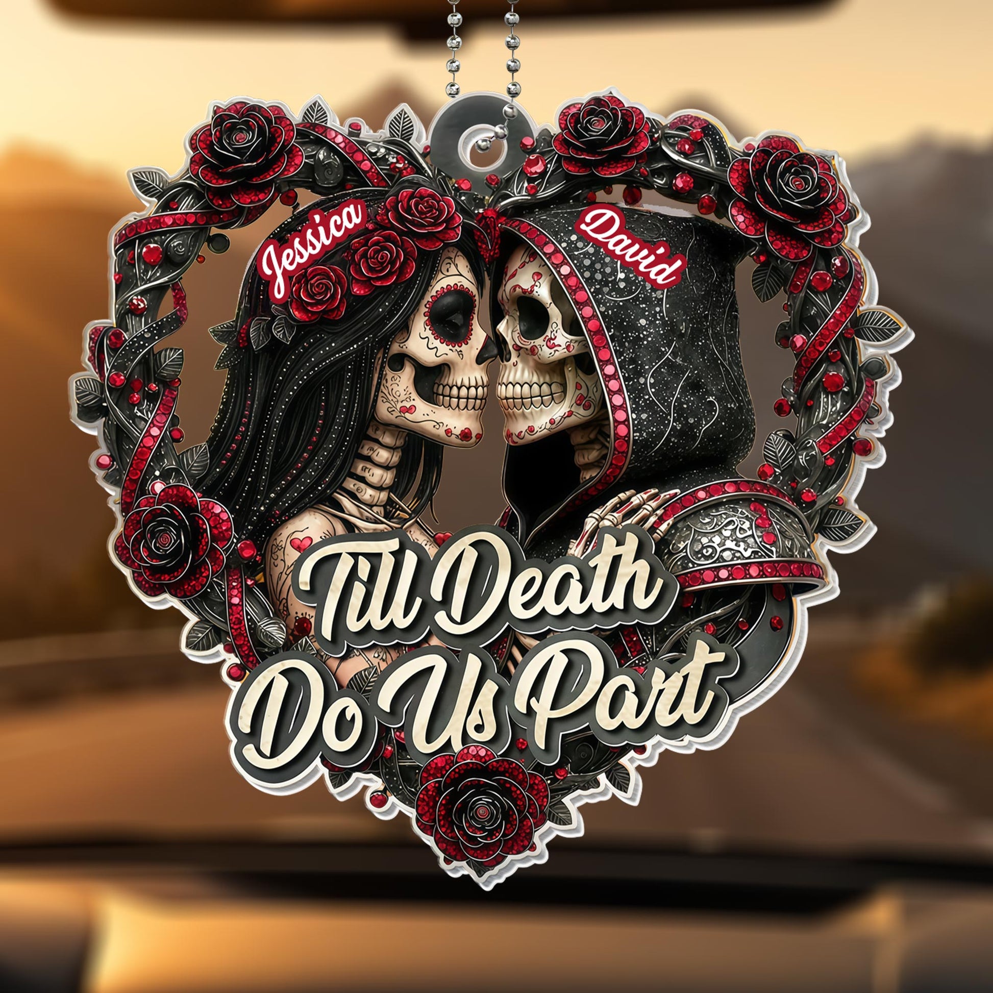 Till Death Do Us Part Sugar Skulls And Roses