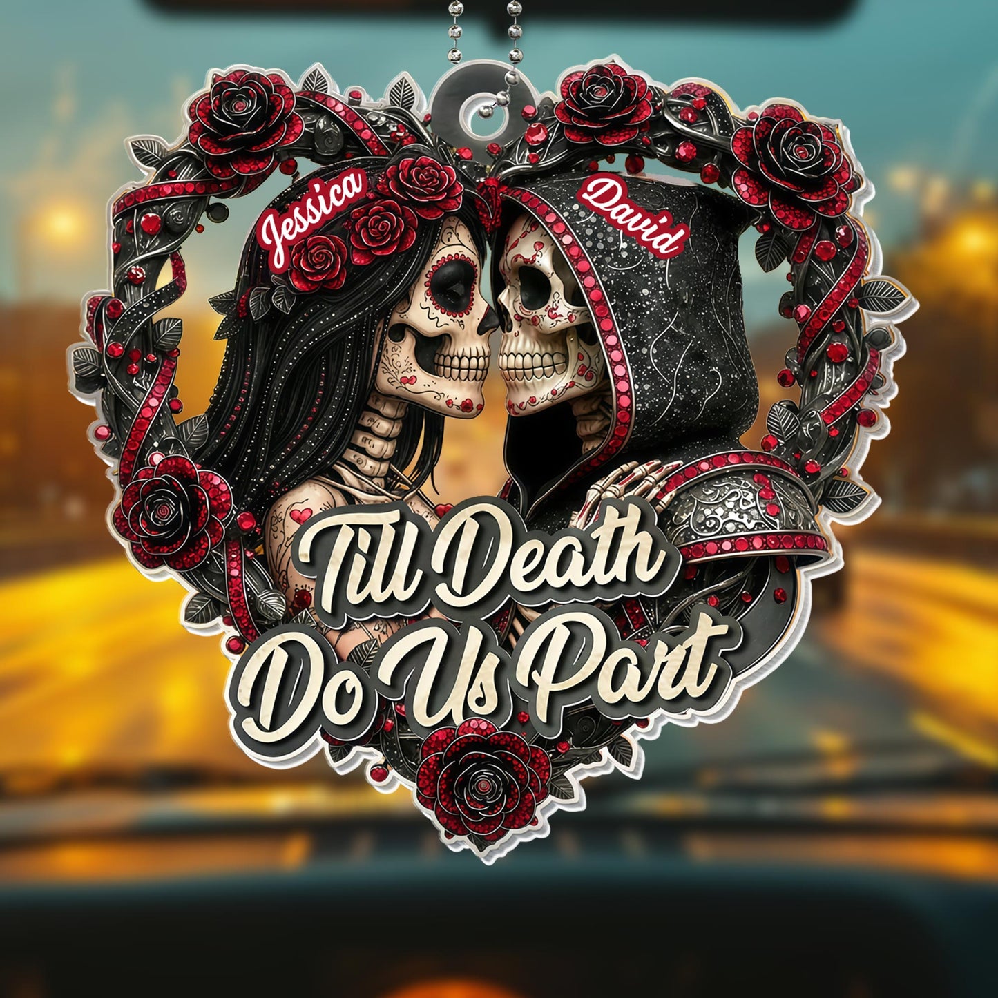 Till Death Do Us Part Sugar Skulls And Roses