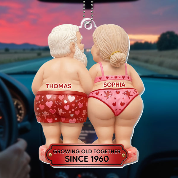 Growing Old Together, Elderly Couple Design