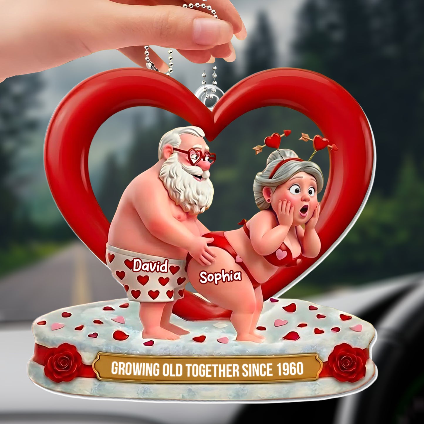 Growing Old Together, Heart And Roses