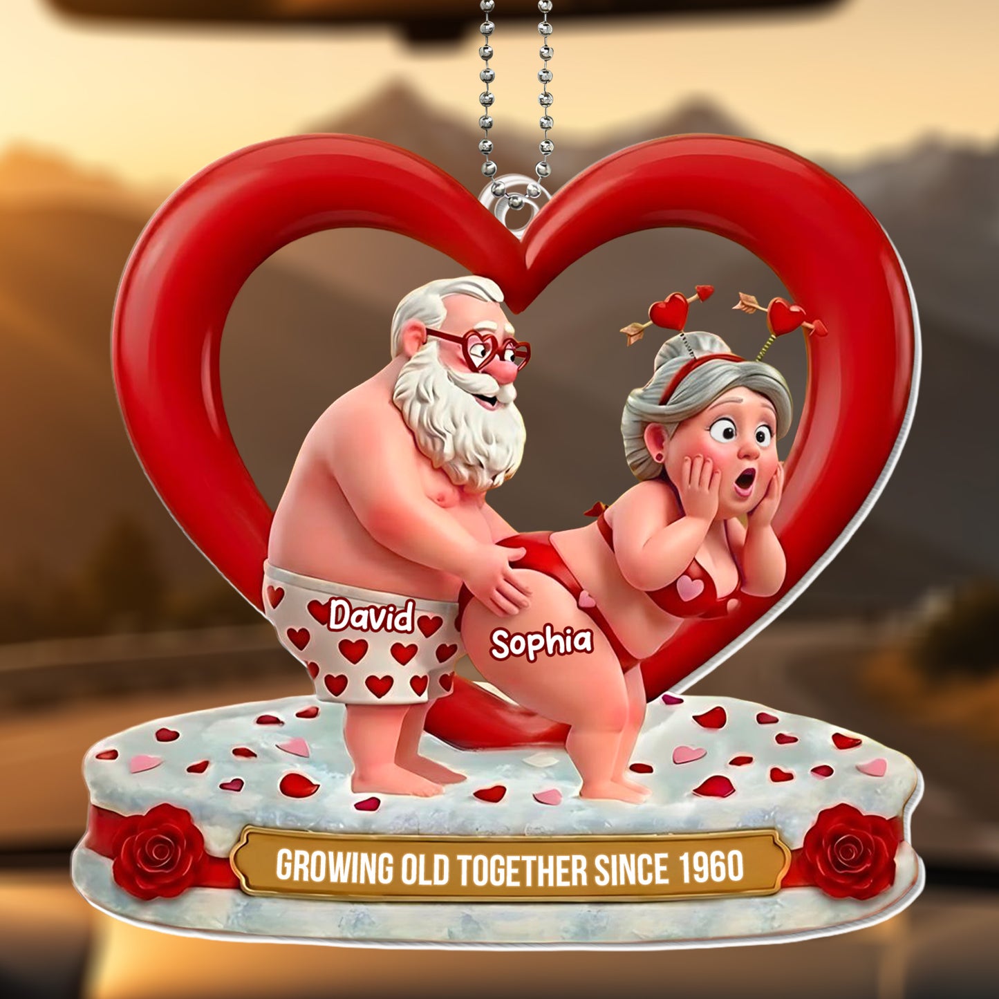 Growing Old Together, Heart And Roses