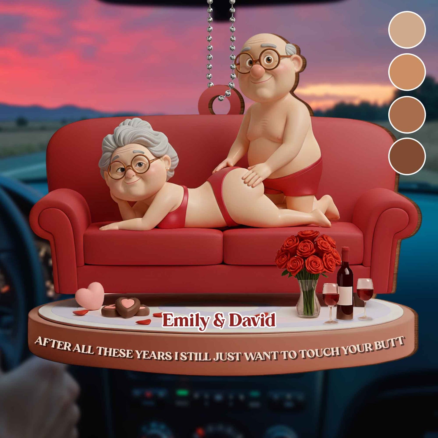 After All These Years, Elderly Couple On Sofa