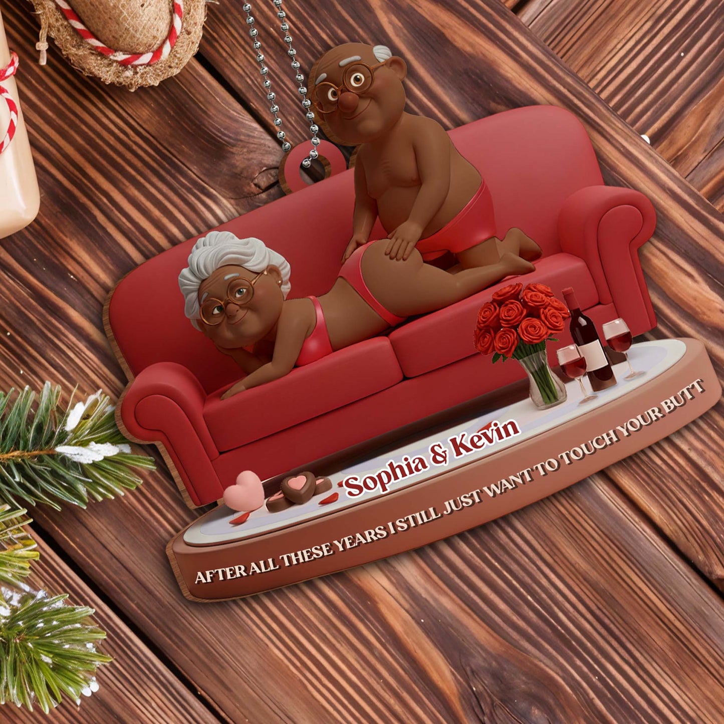 After All These Years, Elderly Couple On Sofa